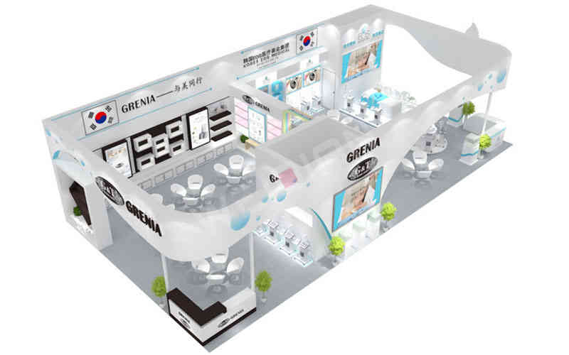 特裝展臺(tái)韓國(guó)EOS美博會(huì)廣州廣交會(huì)展臺(tái)設(shè)計(jì)搭建 特裝展臺(tái)韓國(guó)EOS美博會(huì)廣州廣交會(huì)展臺(tái)設(shè)計(jì)搭建