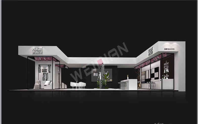 惠達(dá)磁磚設(shè)計(jì)周廣州展臺(tái)設(shè)計(jì)搭建