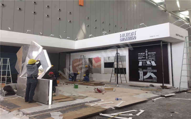 惠達(dá)磁磚設(shè)計(jì)周廣州展臺(tái)設(shè)計(jì)搭建