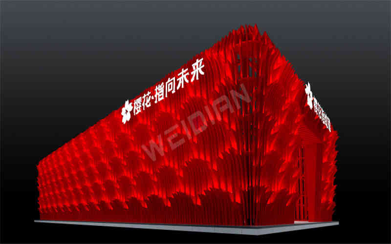 櫻花鎖業(yè)建博會(huì)展覽廣州展臺(tái)設(shè)計(jì)搭建