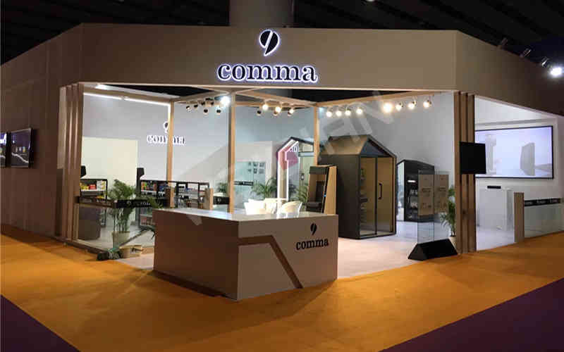 深圳展覽裝飾設(shè)計(jì)公司助力逗號(hào)智能深圳國際無人零售展覽會(huì)深圳展會(huì)設(shè)計(jì)搭建