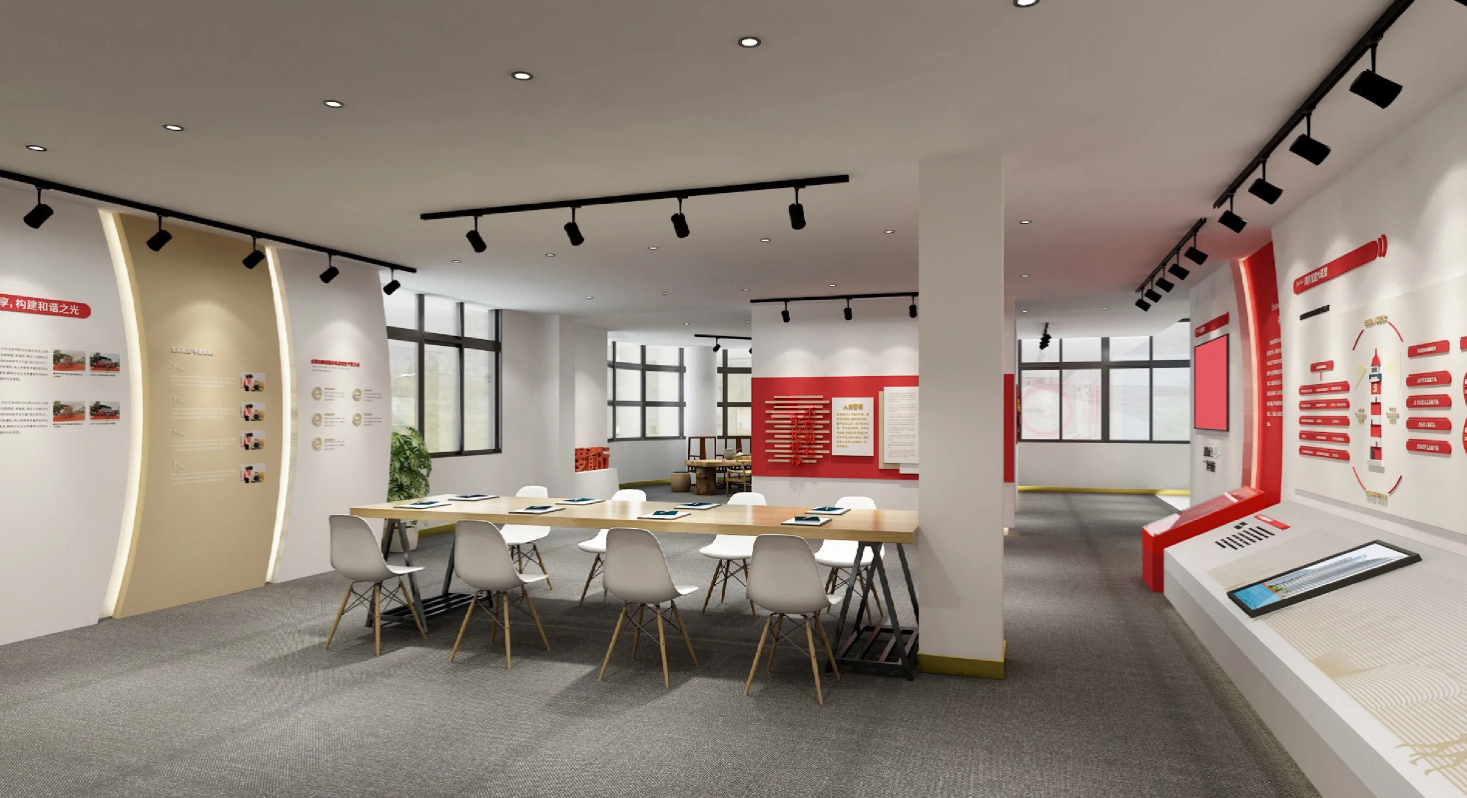 廣東河源黨建活動室設(shè)計裝修、黨建服務(wù)中心設(shè)計裝修、社區(qū)服務(wù)中心、黨群服務(wù)中心